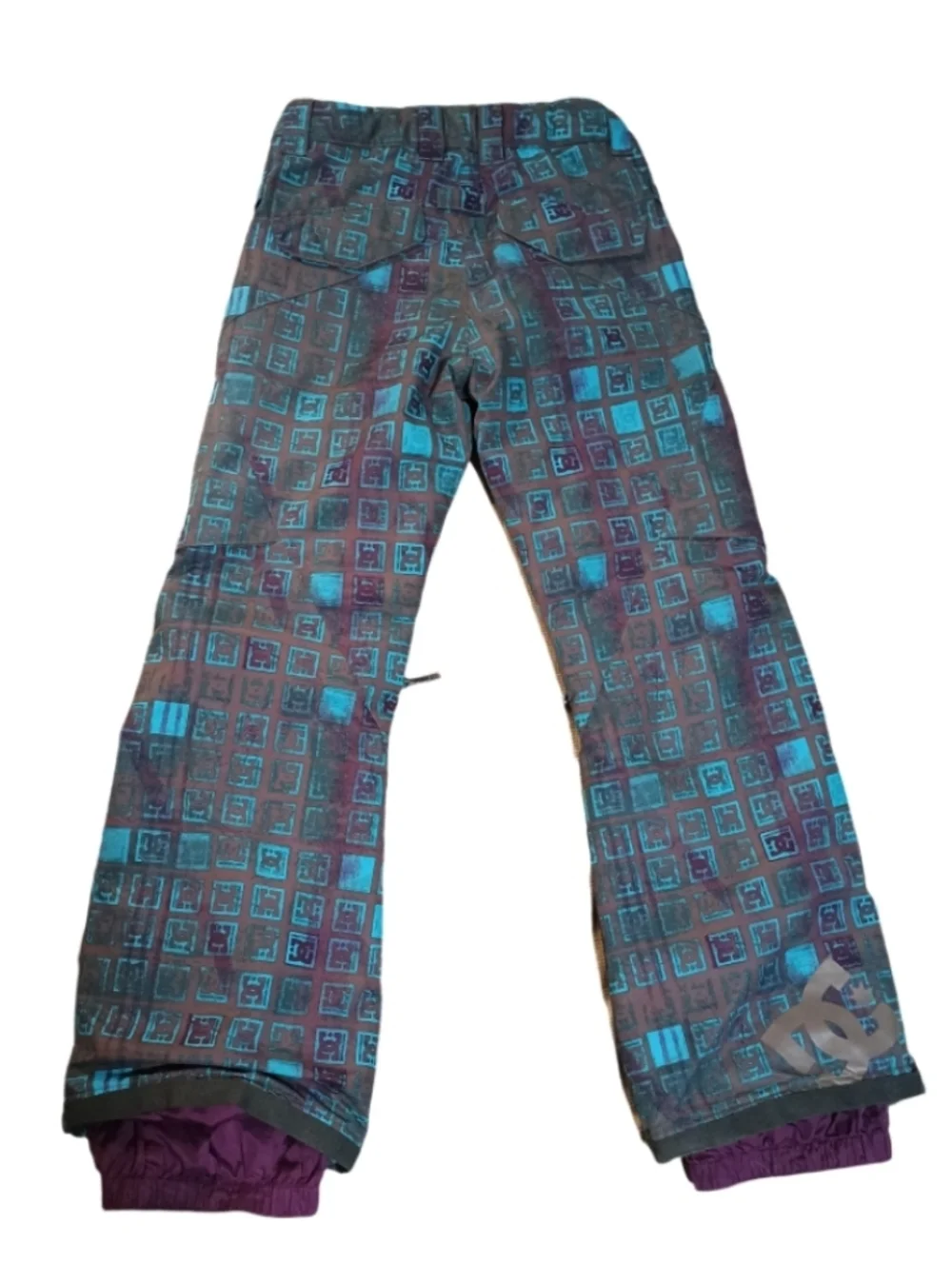 DC Purple Snowboard Pants Youth Size Large